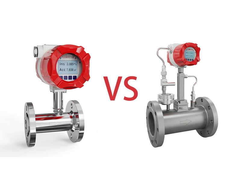 Turbine flowmeter and vortex flowmeter Turbine flowmeter and vortex flowmeter