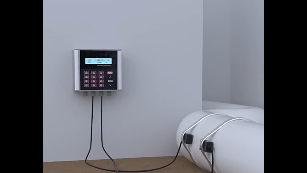 Wall-Mounted Ultrasonic Flow Meter Wall-Mounted Ultrasonic Flow Meter